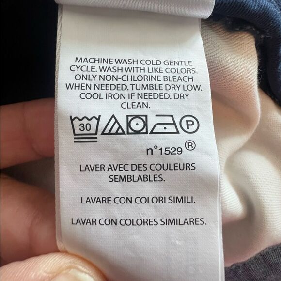 Polo Ralph Lauren Chino Shorts Classic Fit Flat Front Newport Navy Size 46 B NWT - Picture 14 of 15